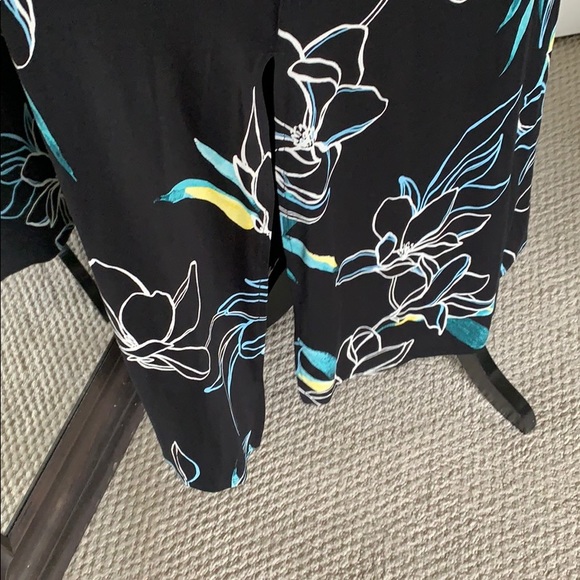 NEW Reitmans black floral maxi dress size M/L - Picture 7 of 10